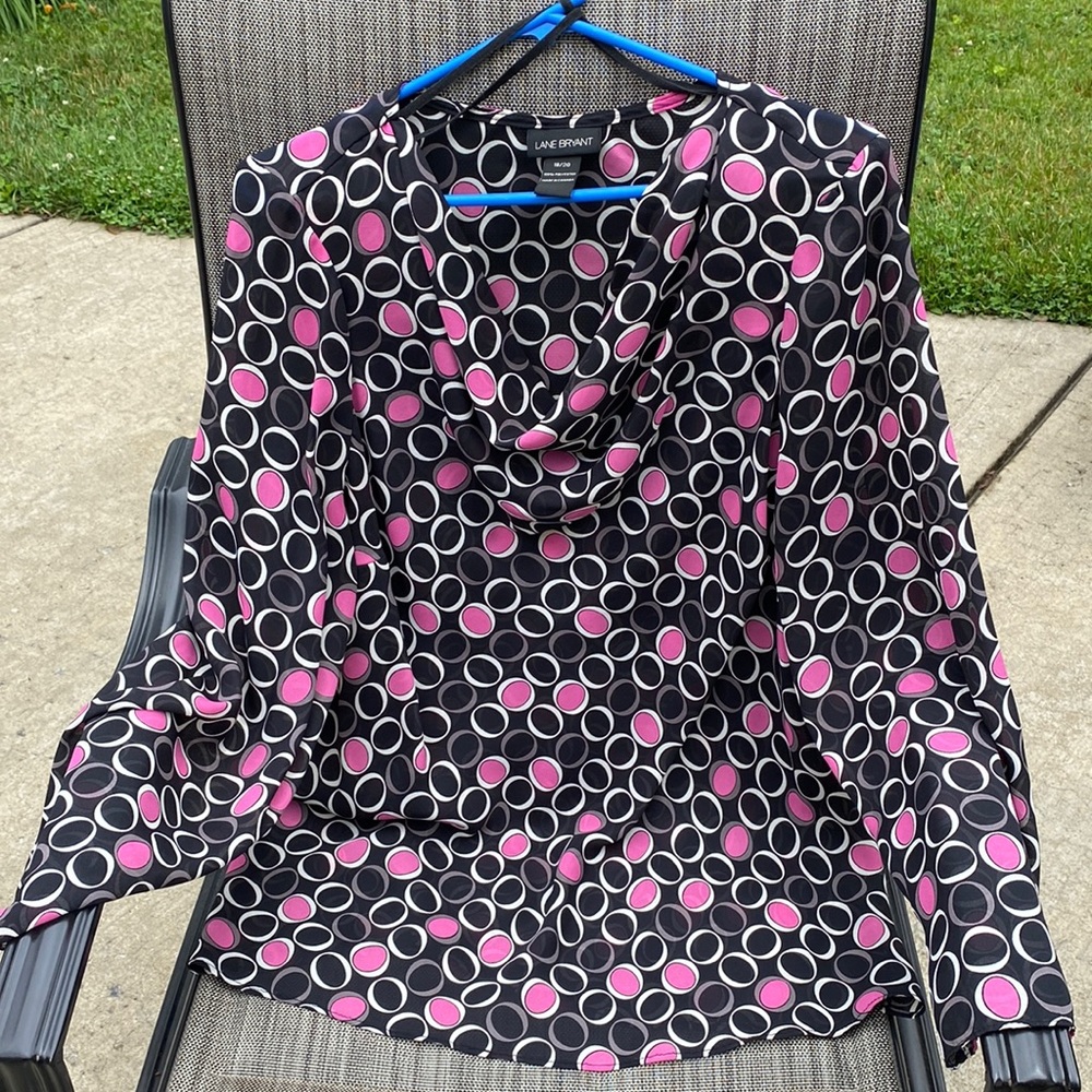 Sheer circle blouse